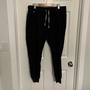 Figs Zamora jogger scrub pant size XL regular in black
